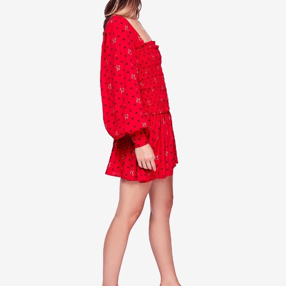 Free people printed mini dress - Picture 3 of 5